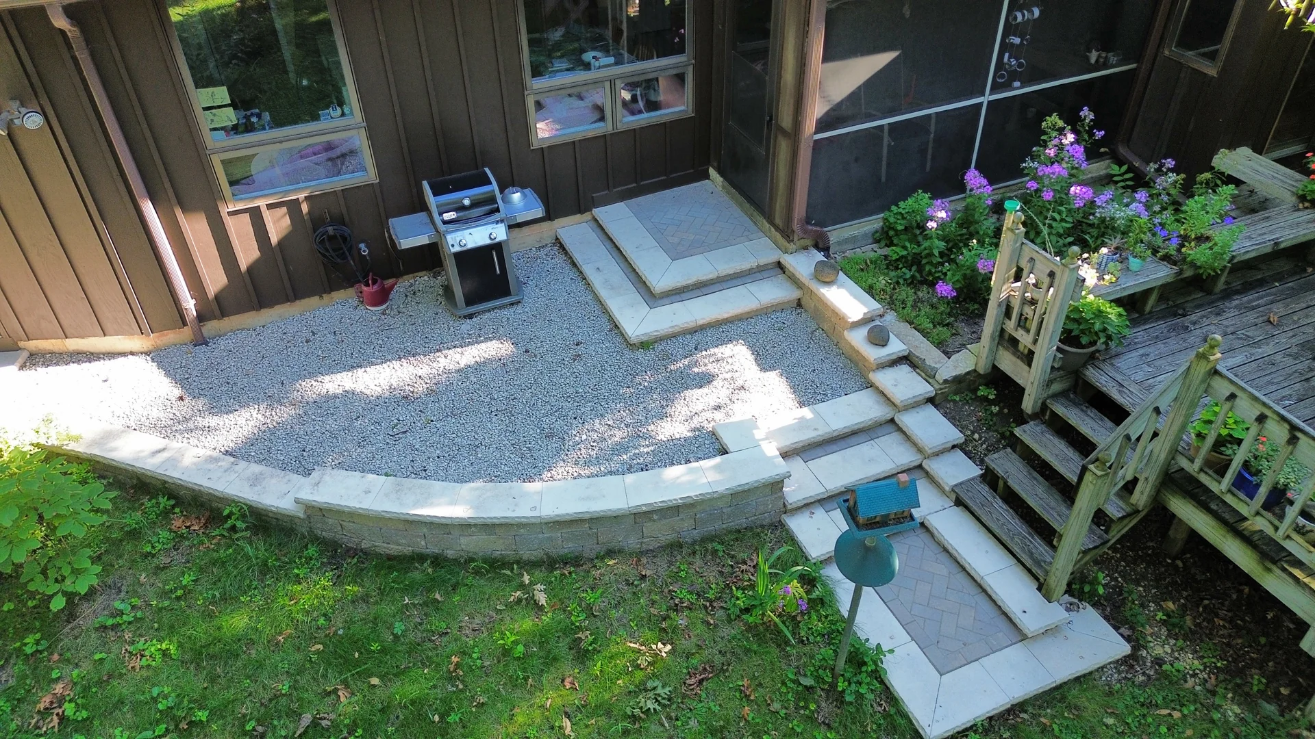 residential hardscaping installation