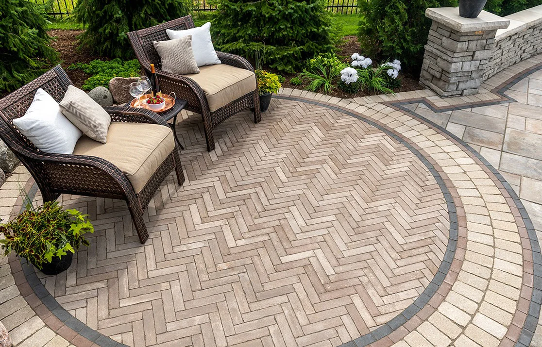 brick pavers patios installation near me